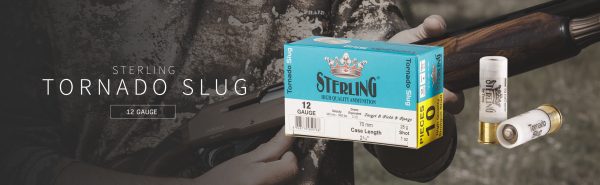 Sterling Tornado 12 Gauge Slugs Banner add